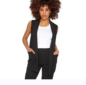 Black Sleeveless Vest